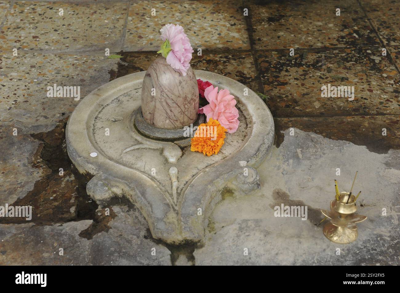 Shivling, Srinagar, Jammu Kaschmir, Indien, Asien Stockfoto