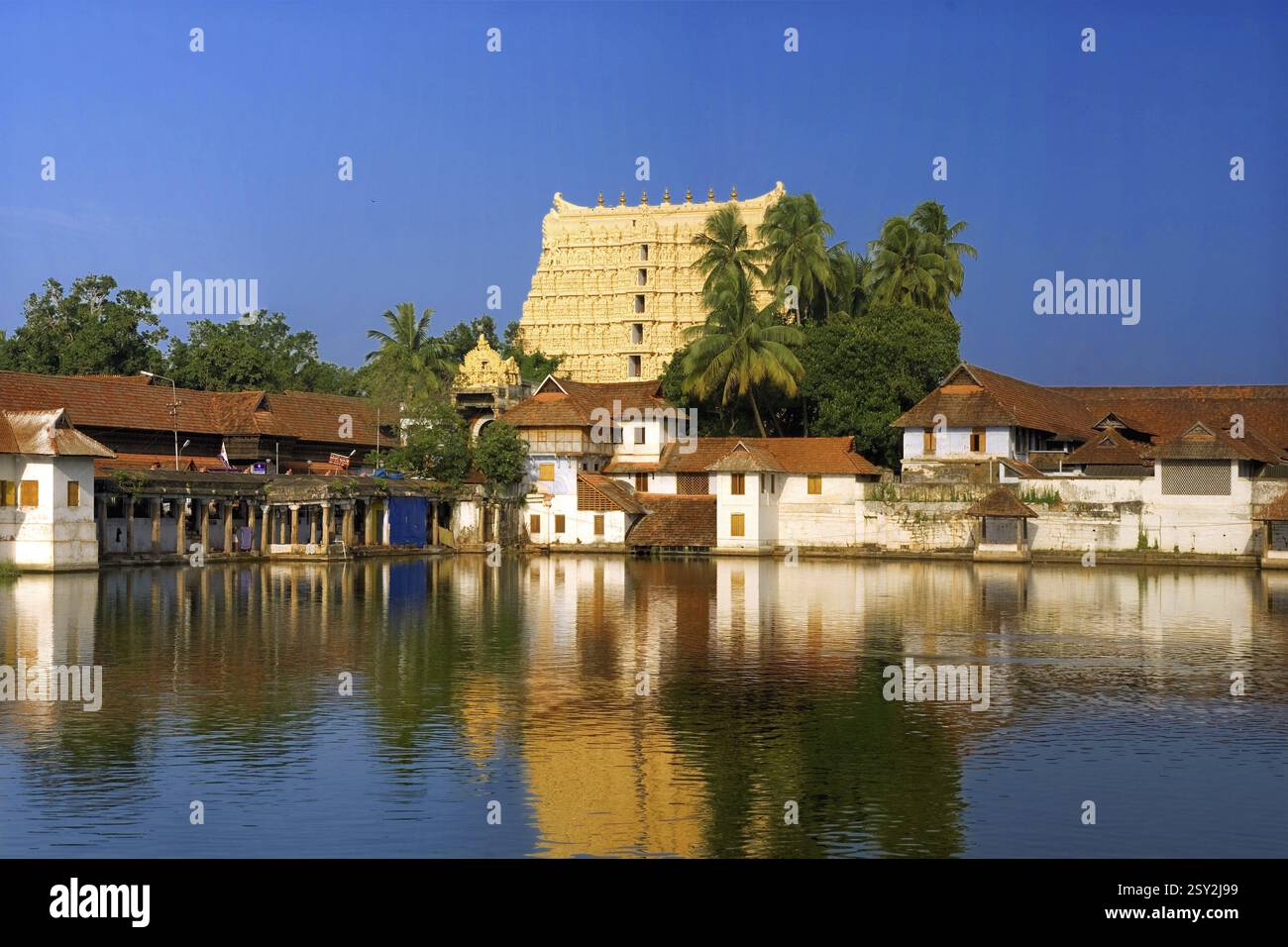 Sri Padmanabhaswamy Tempel thiruvananthapuram kerala Indien Stockfoto