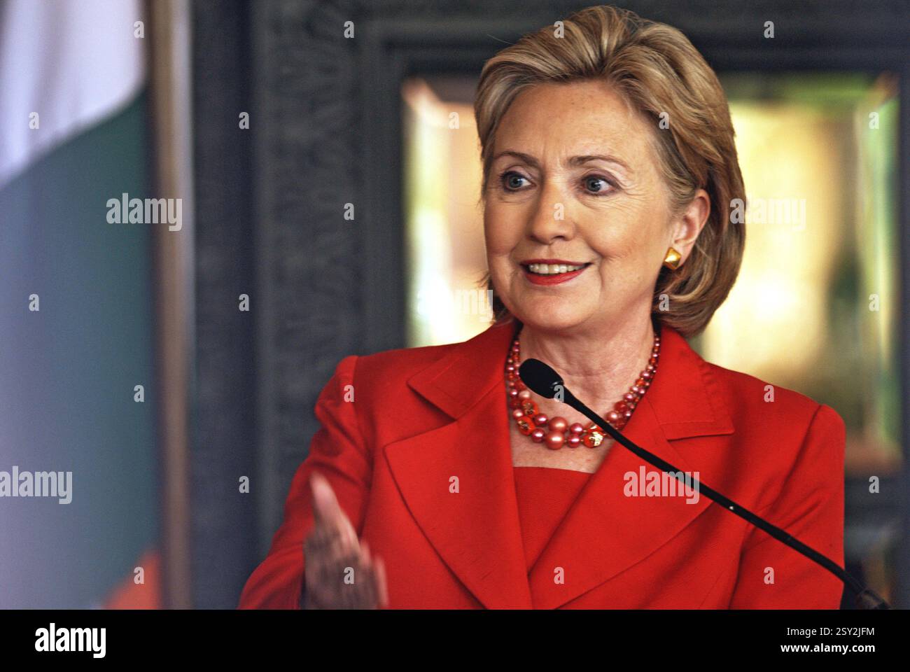 Hillary clinton Sekretärin der vereinigten staaten, Indien 18-Juli-2009 NOMR Stockfoto