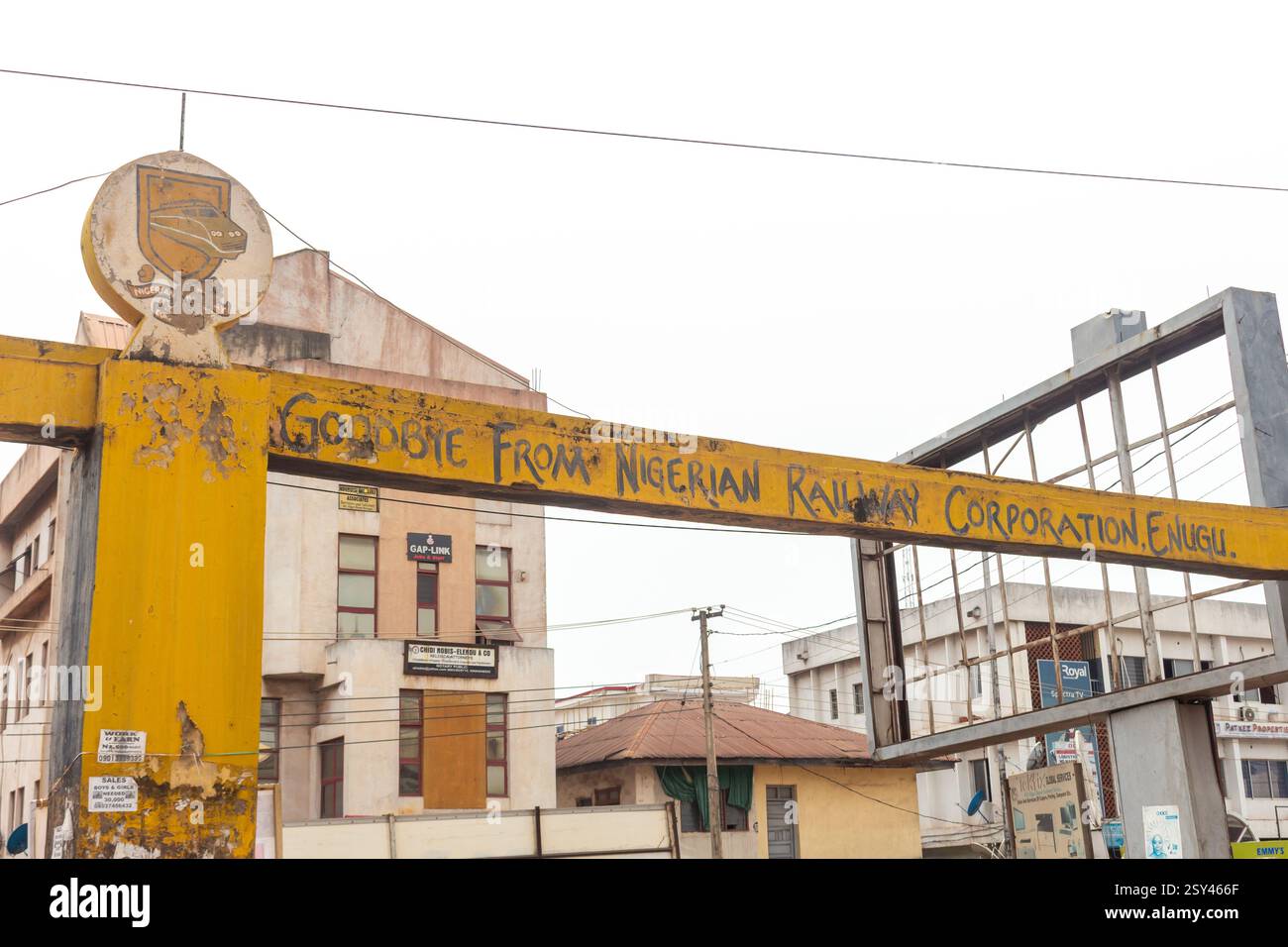 Nigerian Railway Corporation Archway Stockfoto