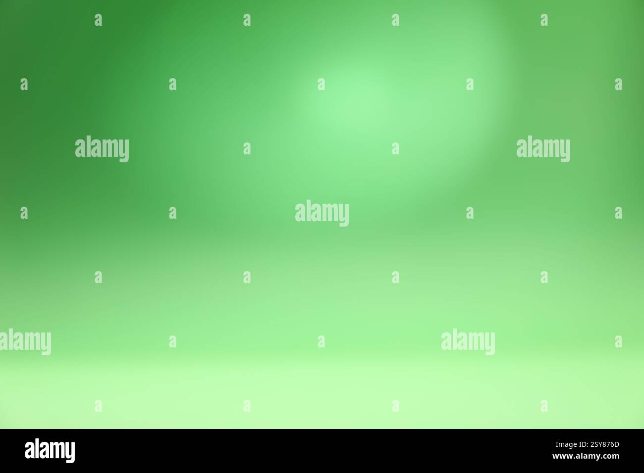 Grüner Verlaufshintergrund. Abstrakter Farbhintergrund für Design Stockfoto