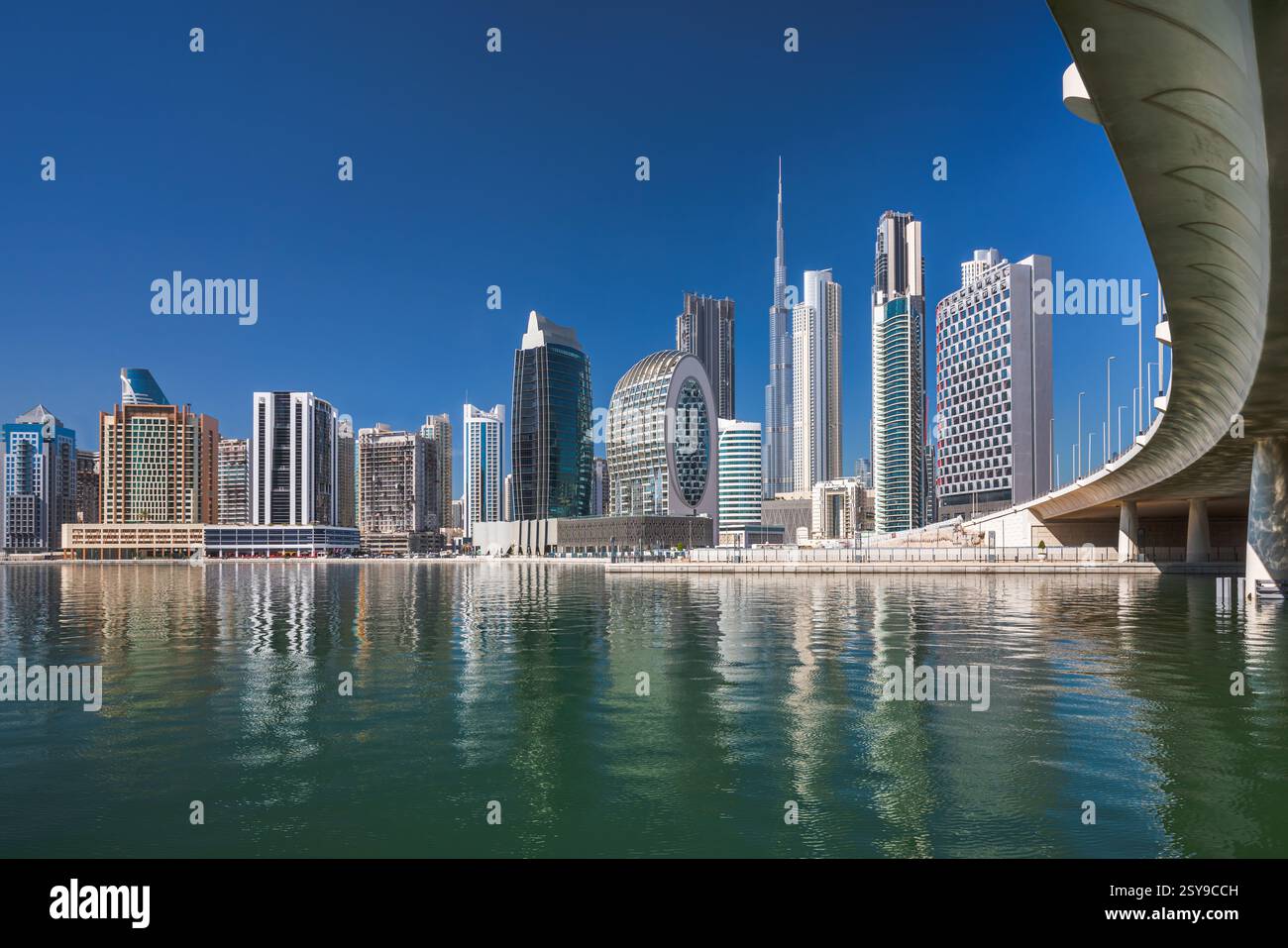 Architektur, Bau, hohe Gebäude, Wolkenkratzer, arabisch, asien, das höchste Gebäude der Welt, Stockfoto