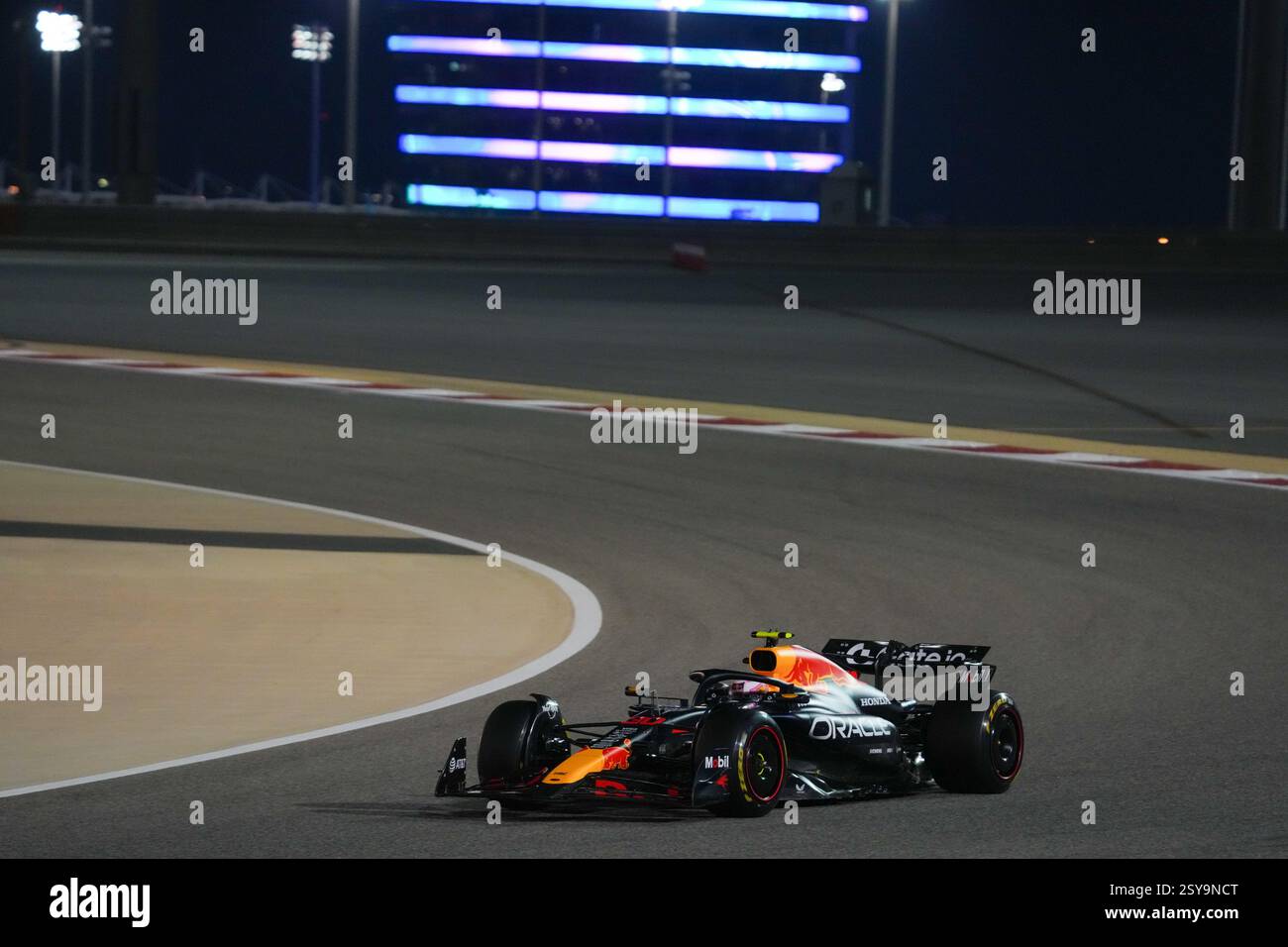27.02.2025, Bahrain International Circuit, Sakhir, Formel 1 Test Bahrain 2025 , Liam Lawson (NZL) - Redbull Racing RB21 - Honda RBPT Stockfoto
