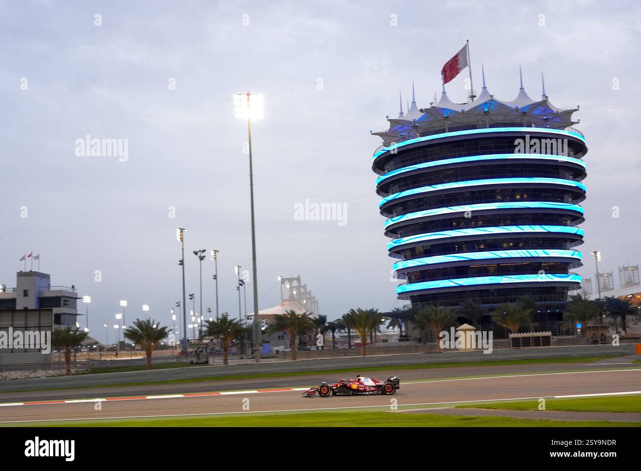 27.02.2025, Bahrain International Circuit, Sakhir, Formel 1 Test Bahrain 2025 , Lewis Hamilton (GBR) - Scuderia Ferrari - Ferrari SF-25 - Ferrari Stockfoto