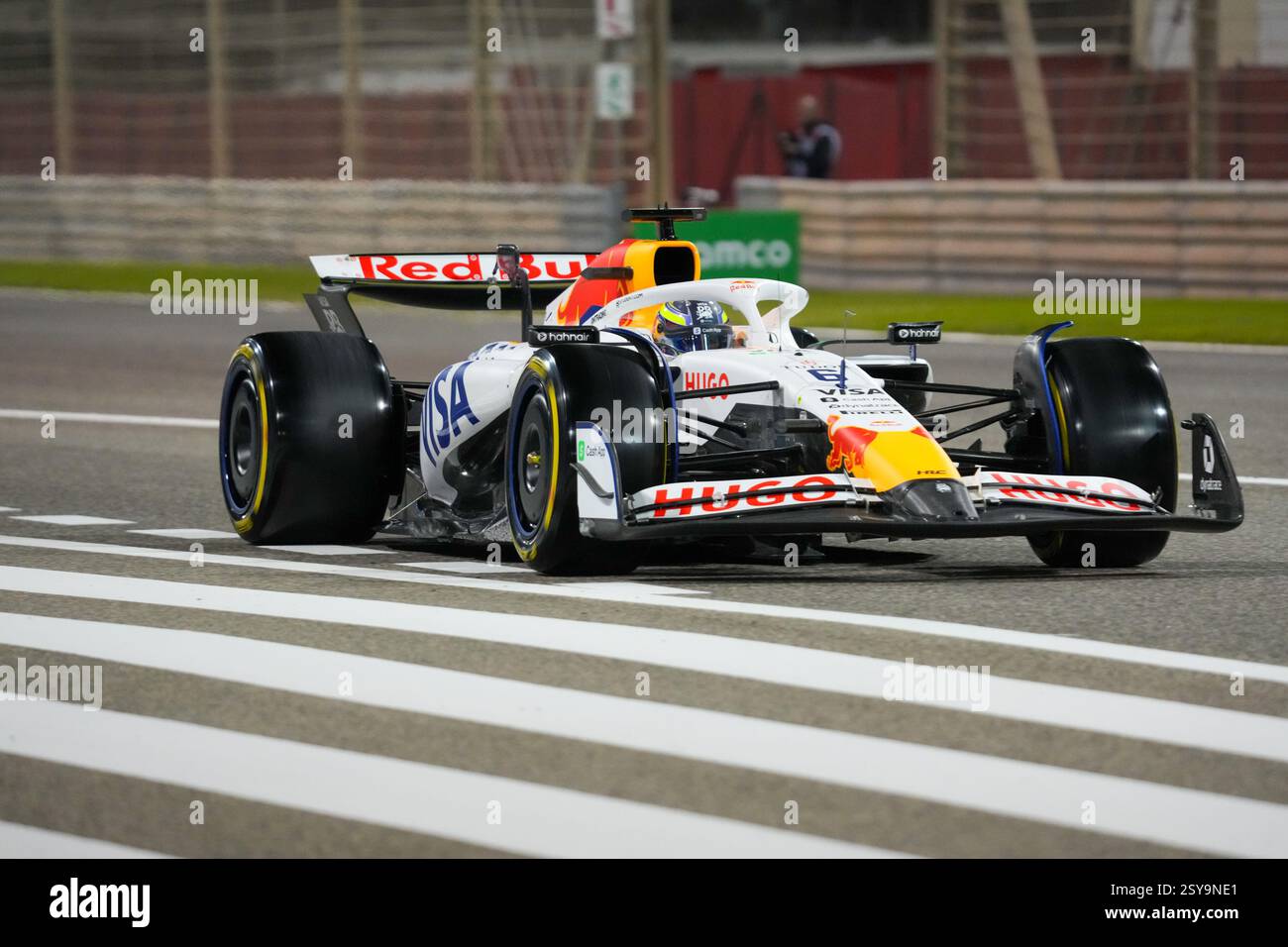 27.02.2025, Bahrain International Circuit, Sakhir, Formel-1-Test Bahrain 2025 Hadjar – Vcarb02 RBPT Stockfoto