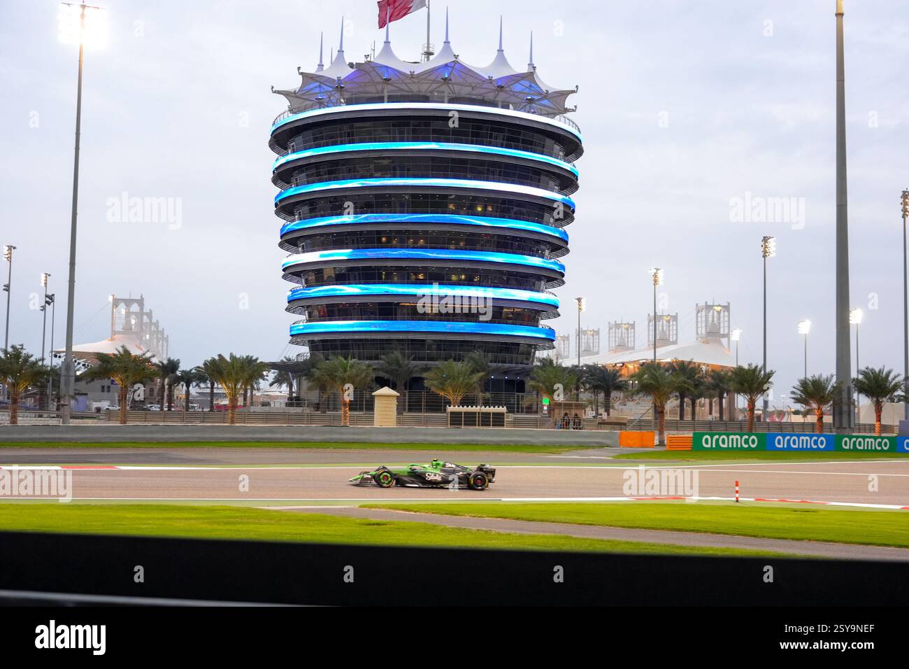 27.02.2025, Bahrain International Circuit, Sakhir, Formel-1-Test Bahrain 2025 , Stockfoto