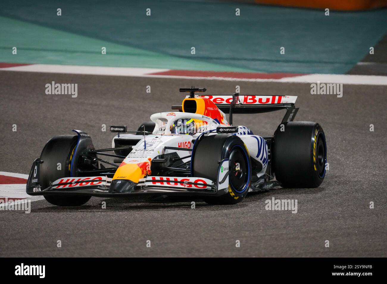 27.02.2025, Bahrain International Circuit, Sakhir, Formel-1-Test Bahrain 2025 Hadjar – Vcarb02 RBPT Stockfoto