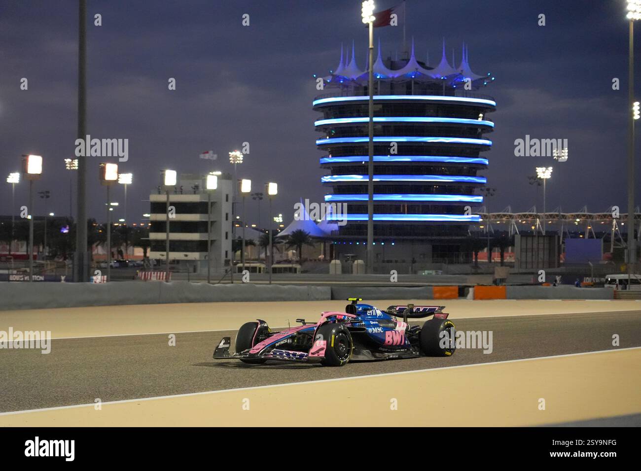 27.02.2025, Bahrain International Circuit, Sakhir, Formel 1 Test Bahrain 20 Jack Doohan (aus) - Alpine F1 Team - Alpine A525 - Renault Stockfoto