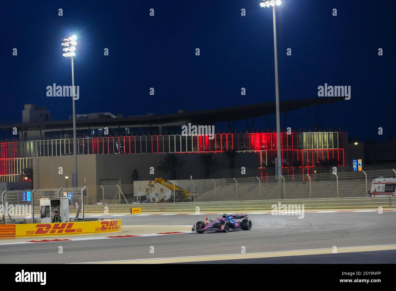 27.02.2025, Bahrain International Circuit, Sakhir, Formel 1 Test Bahrain 2 Jack Doohan (aus) - Alpine F1 Team - Alpine A525 - Renault Stockfoto