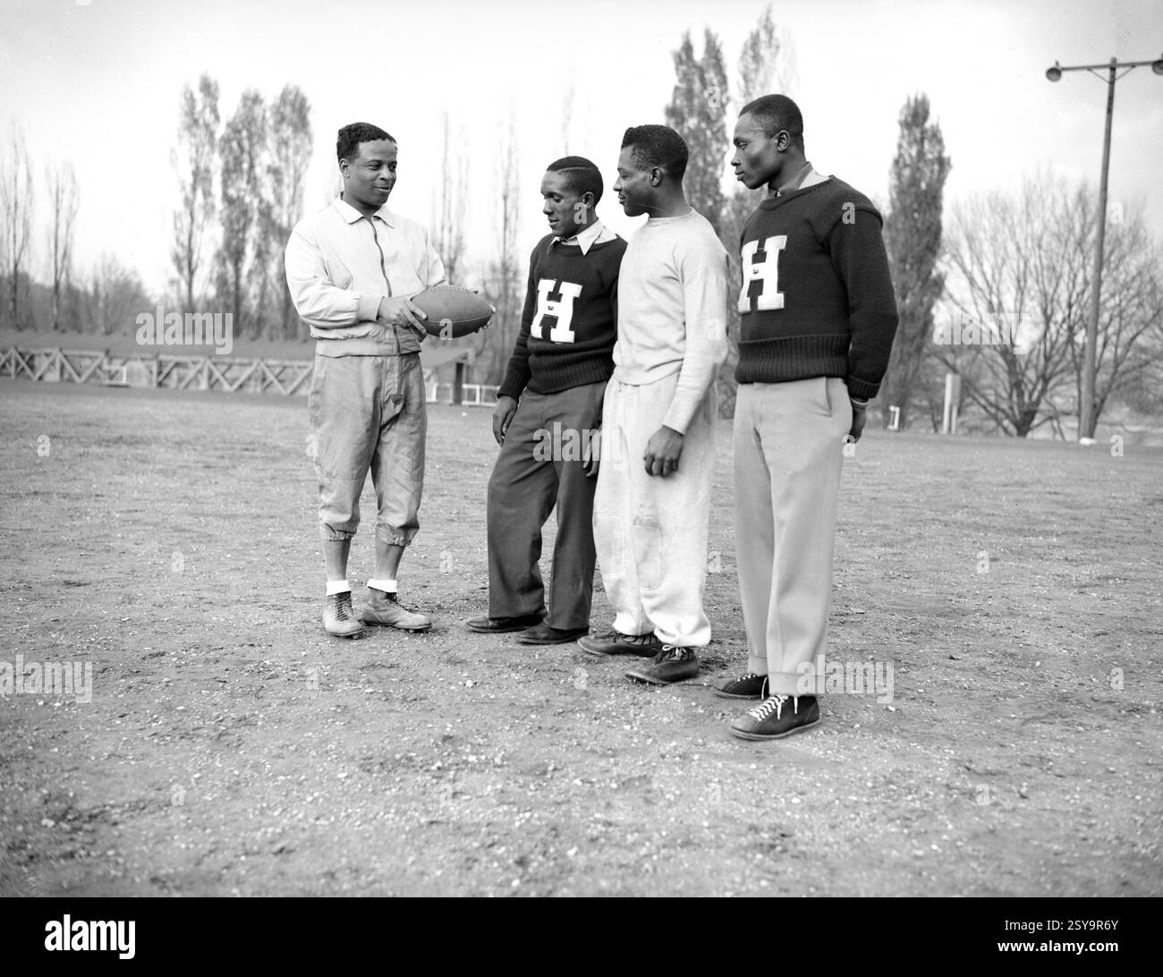 Howard University Football Team Spring Training, Washington, D.C., USA, McNeill, April 1946 Stockfoto