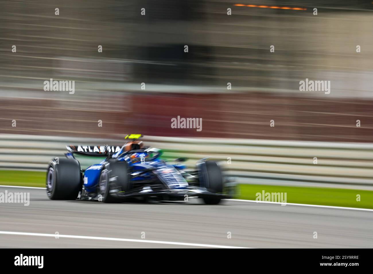 27.02.2025, Bahrain. , . International Circuit, Sakhir, Formel-1-Test Bahrain 2025, Carlos Sainz Jr. (ESP) - Williams Racing - Williams FW47 - Mercedes (Foto: Alessio de Marco/SIPA USA) Credit: SIPA USA/Alamy Live News Stockfoto