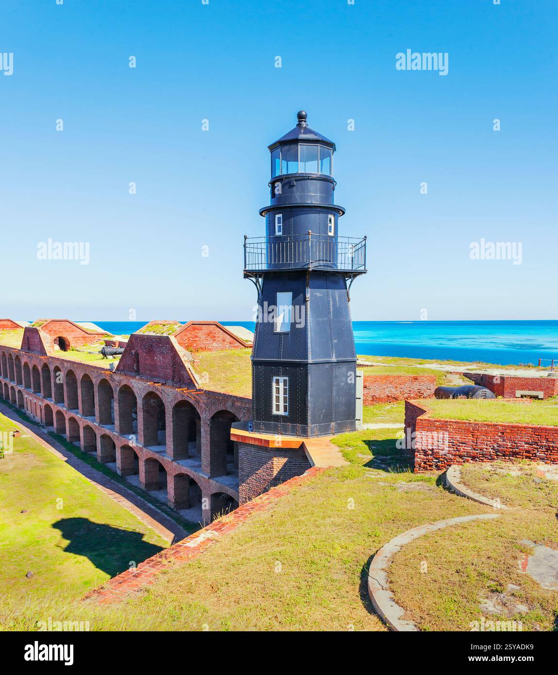 Fort Jefferson, Dry-Tortugas-Nationalpark, Florida, USA Stockfoto