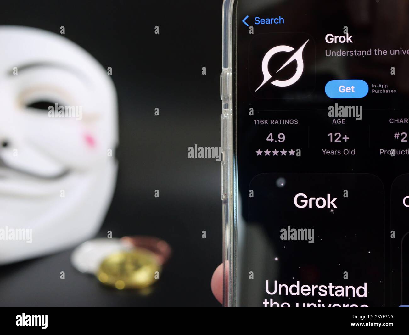 USA – 28. Februar 2025: Hacker und Cyberkriminelle nutzen KI-Tools, um Systeme und Benutzer zu kompromittieren Stockfoto