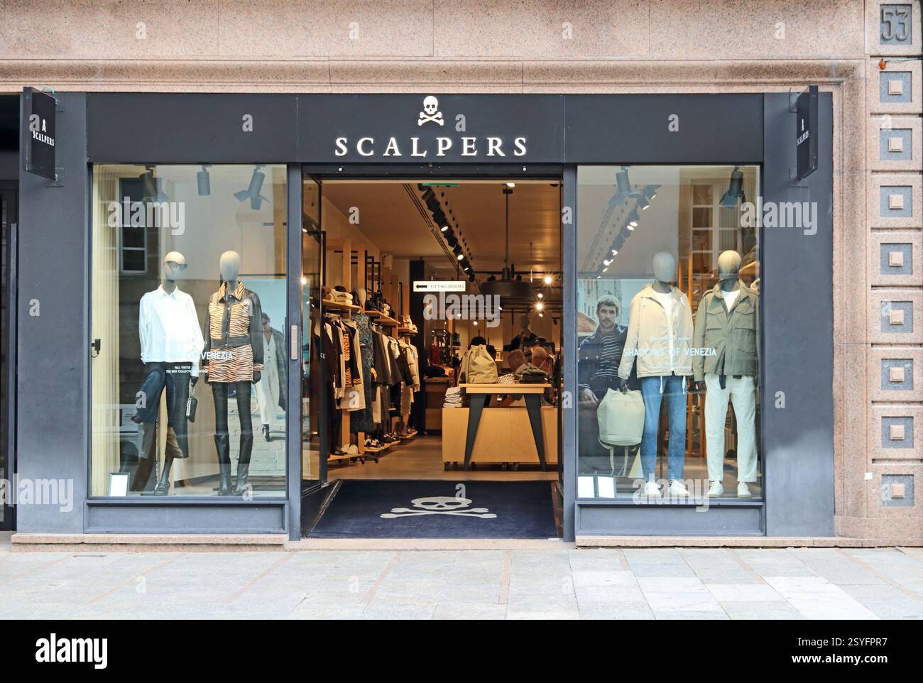 Scalpers Fashion Store, Vigo Stockfoto