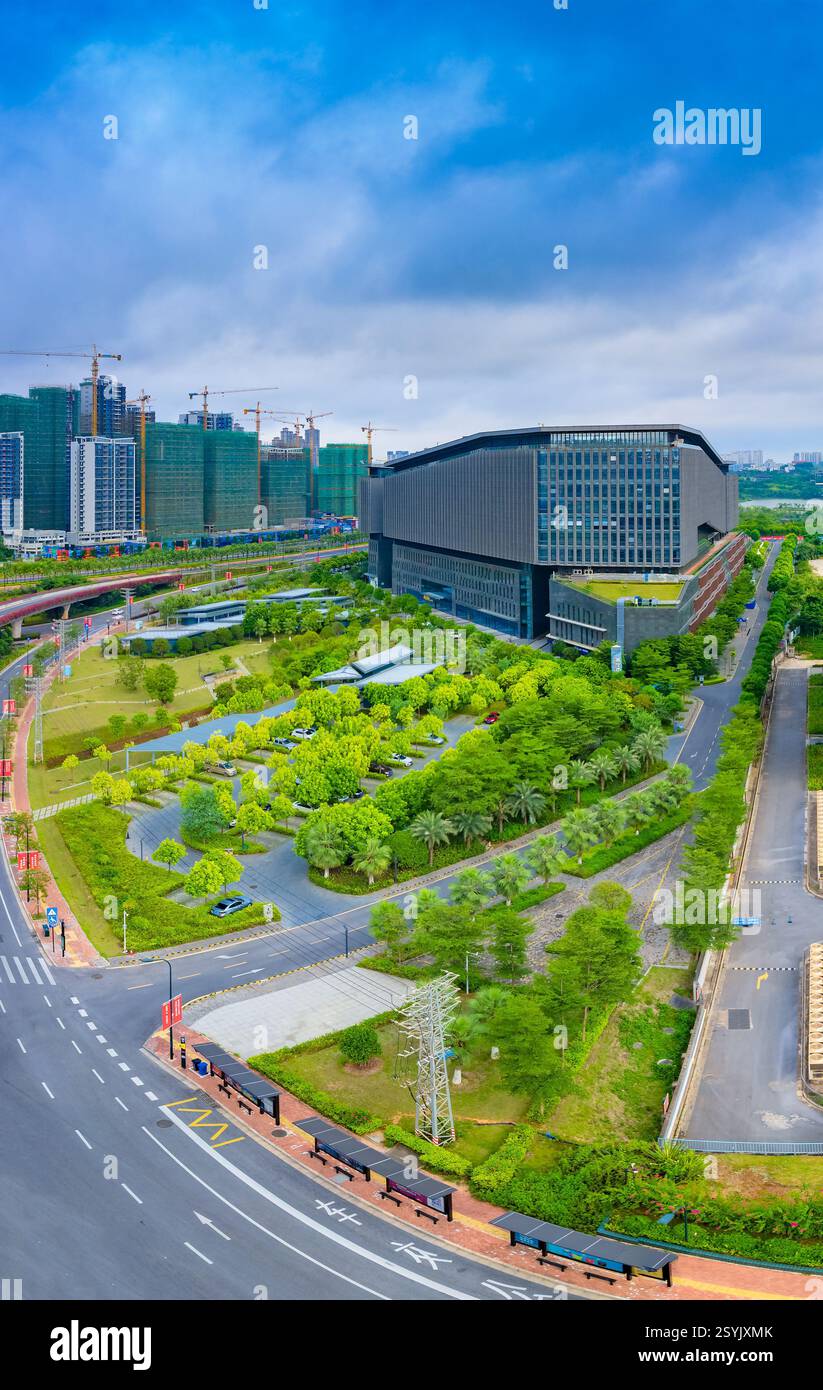 Wuxiang Lake Park und Nanning Citizen Center, Guangxi, China Stockfoto