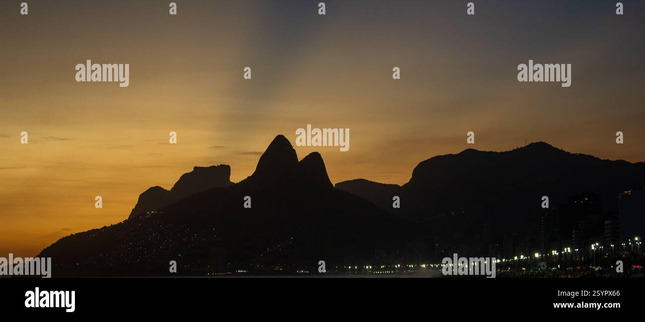 Entardecer Stockfoto