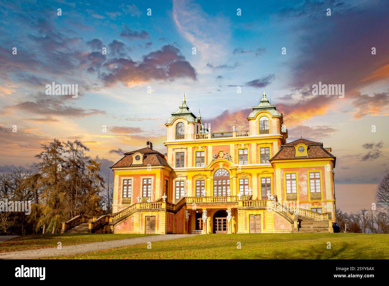 Schloss Favorite in Ludwigsburg, Deutschland Stockfoto