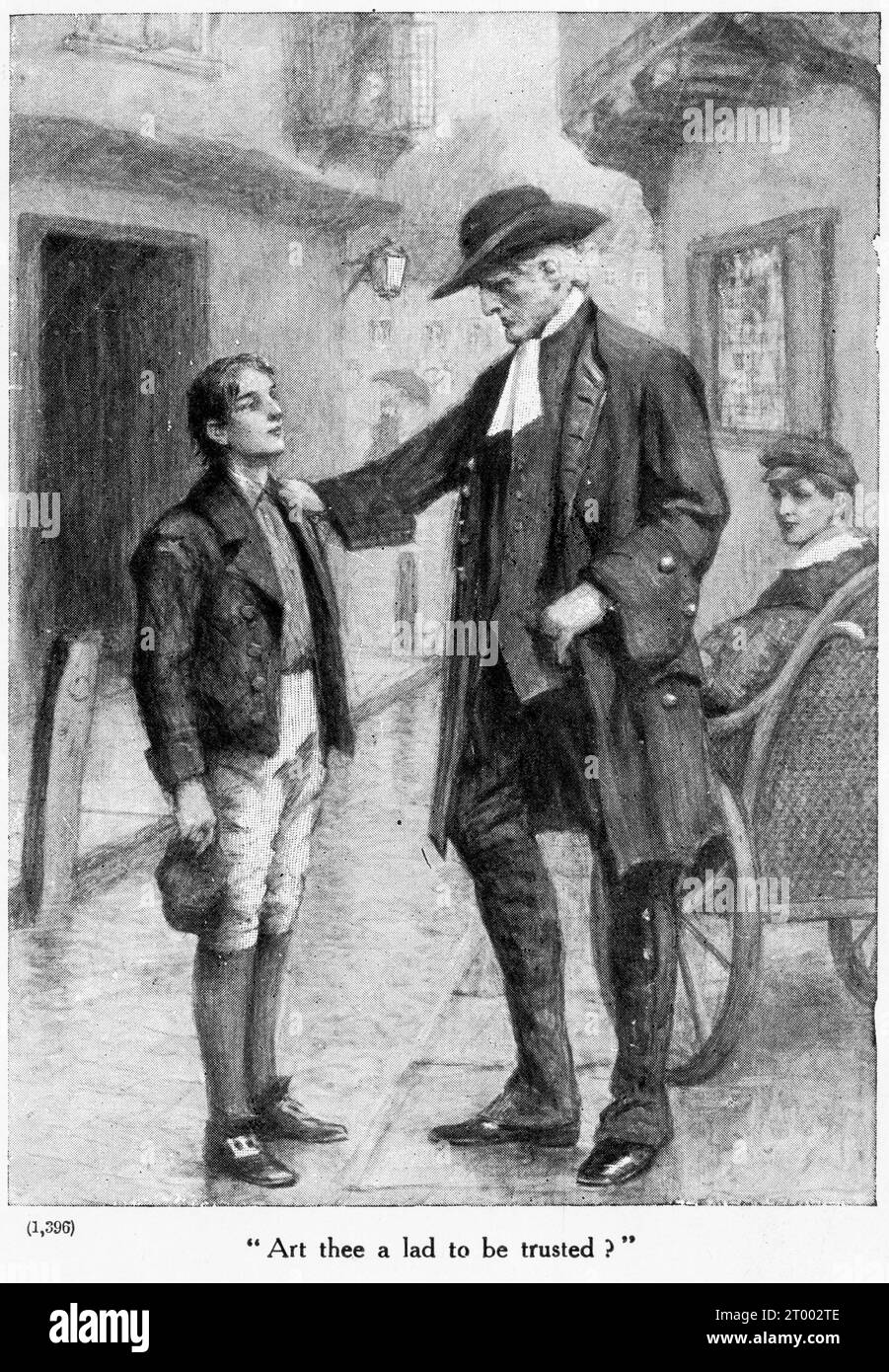 Eine Szene aus John Halifax' Kindheit, 1910 Stockfoto