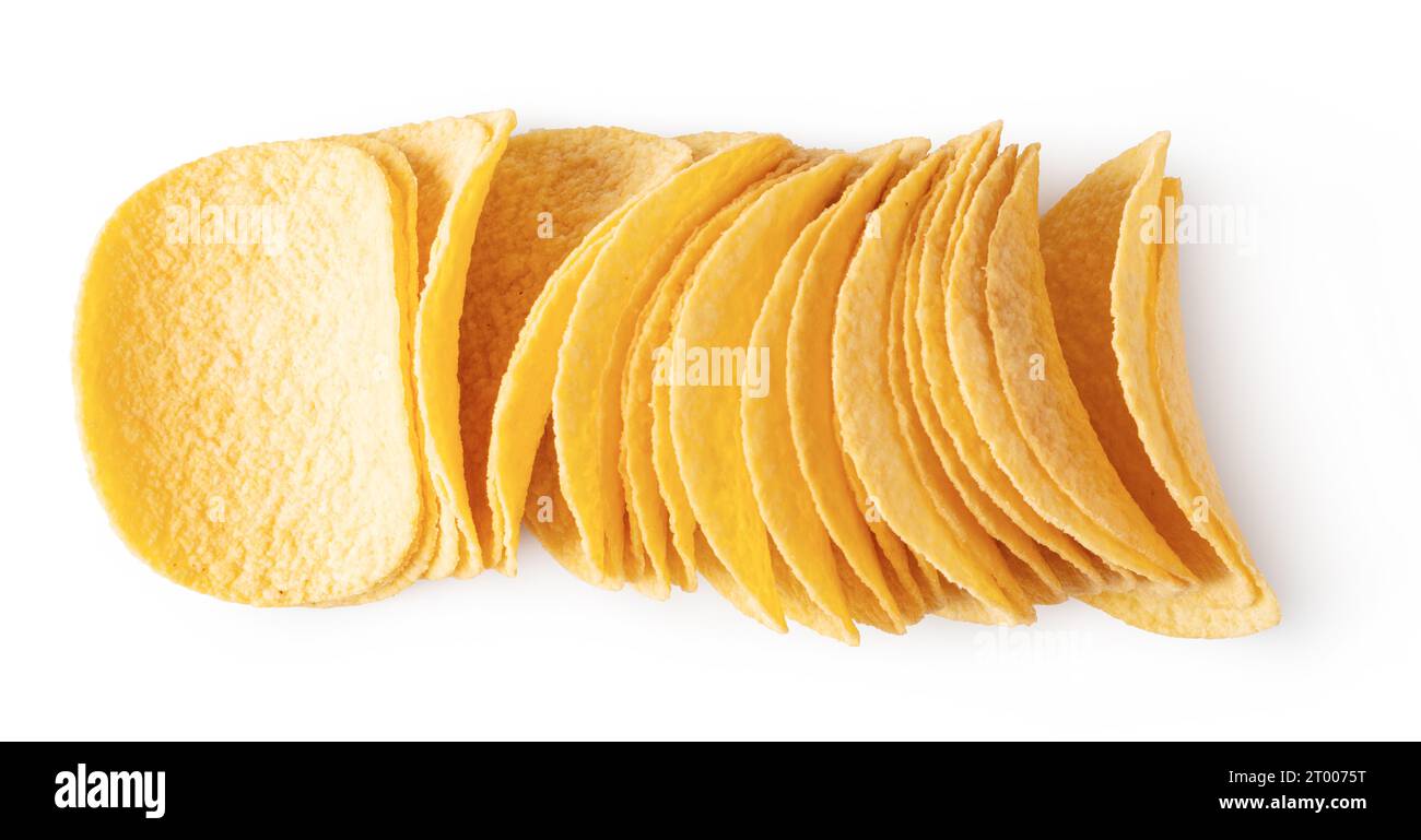 Kartoffelchips Stockfoto