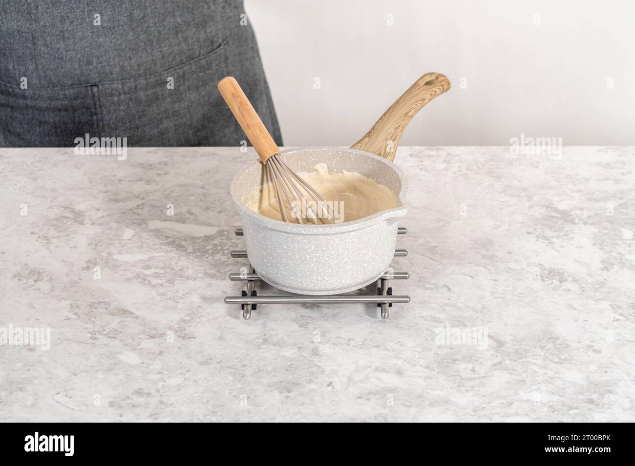 Schwedische Fleischklößchen-Sauce Stockfoto