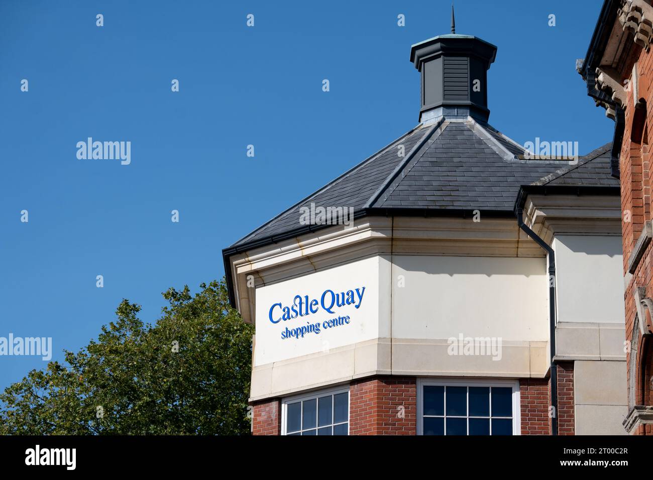 Castle Quay Einkaufszentrum, Banbury, Oxfordshire, England, Großbritannien Stockfoto