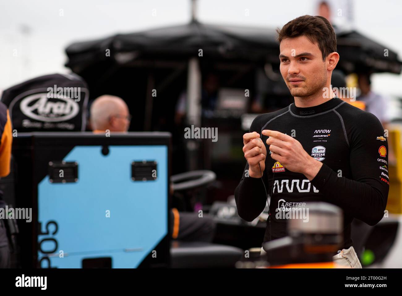 INDYCAR Serie: 27. August Bommarito Automotive Group 500 Stockfoto