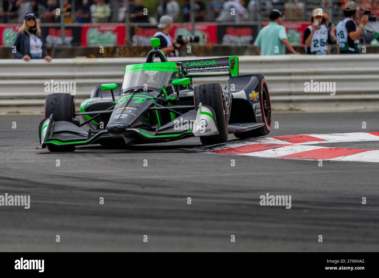 INDYCAR Series 2023: Bitnile.com Grand Prix von Portland Juncos Hollinger Racing Chevrolet Stockfoto