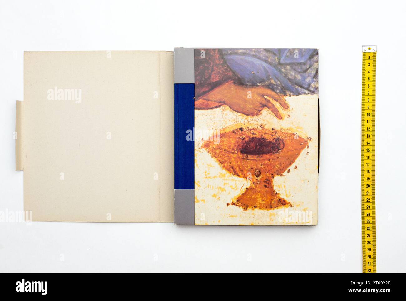 Trinity von Andrej Rublev an Antology, von Wzdornow, G.I., und Komech, A.I., erstmals 1981 in der UdSSR veröffentlicht. Stockfoto