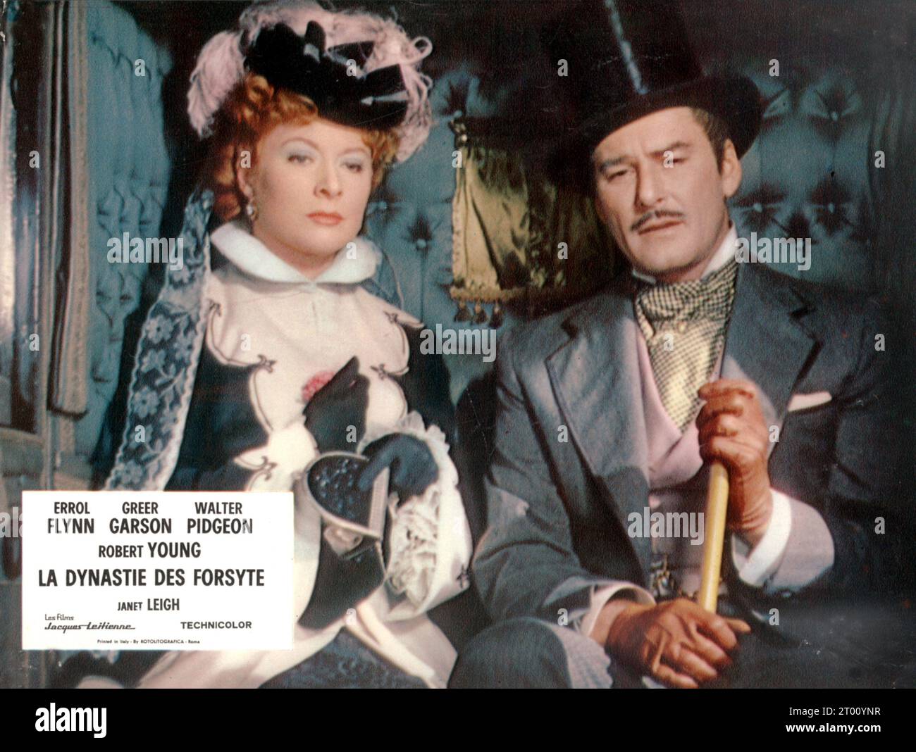 Diese Forsyte-Frau Jahr: 1949 - USA Regisseur: Compton Bennett Errol Flynn, Greer Garson Stockfoto