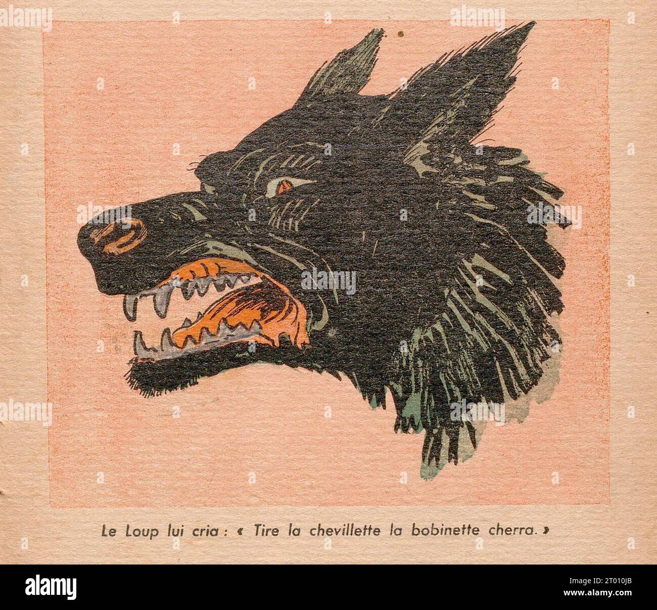 Glanzbilder Rotkäppchen Und Der Böse Wolf – Poesiebilder Ca. 24 X 15 Cm, Märchenhafte Deko Für Scrapbooking & Co.