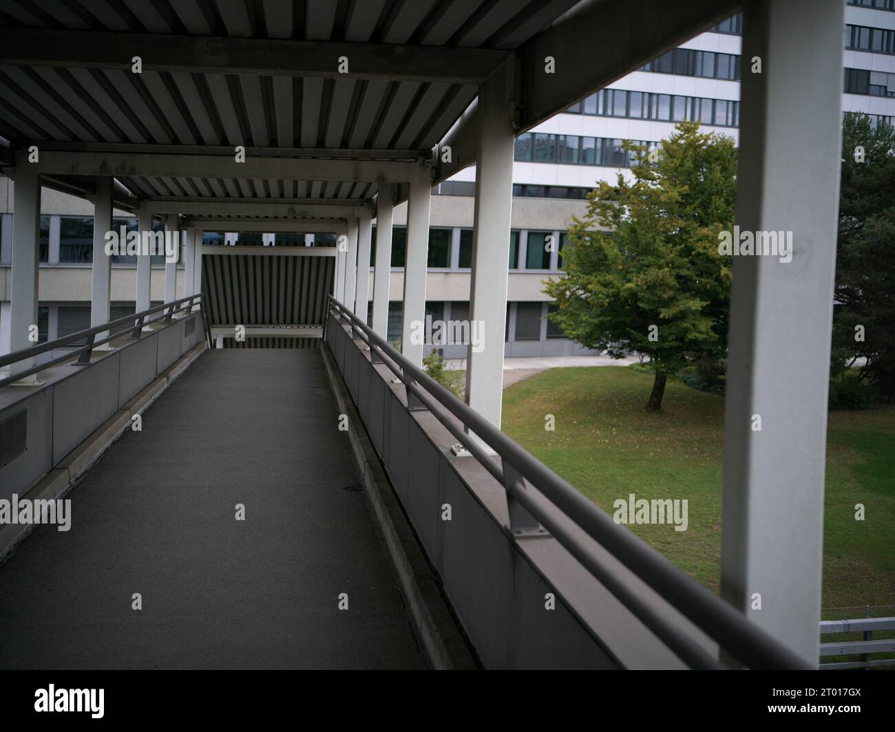 Bahnhof in der Nähe von Zürich, Schweiz Stockfoto