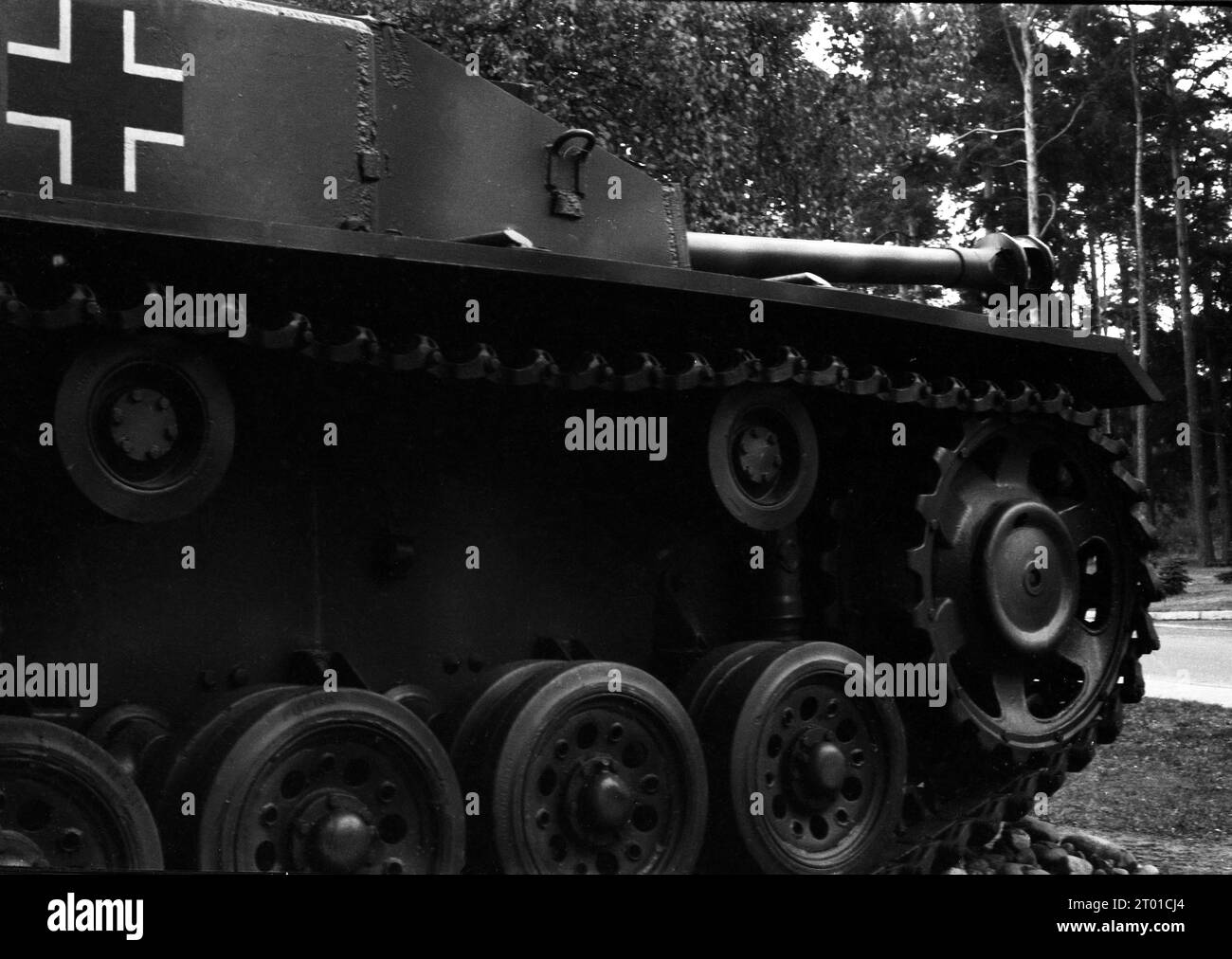 Sturmgeschütz III StuG III Ausf. F Sturmgewehr III Stockfoto