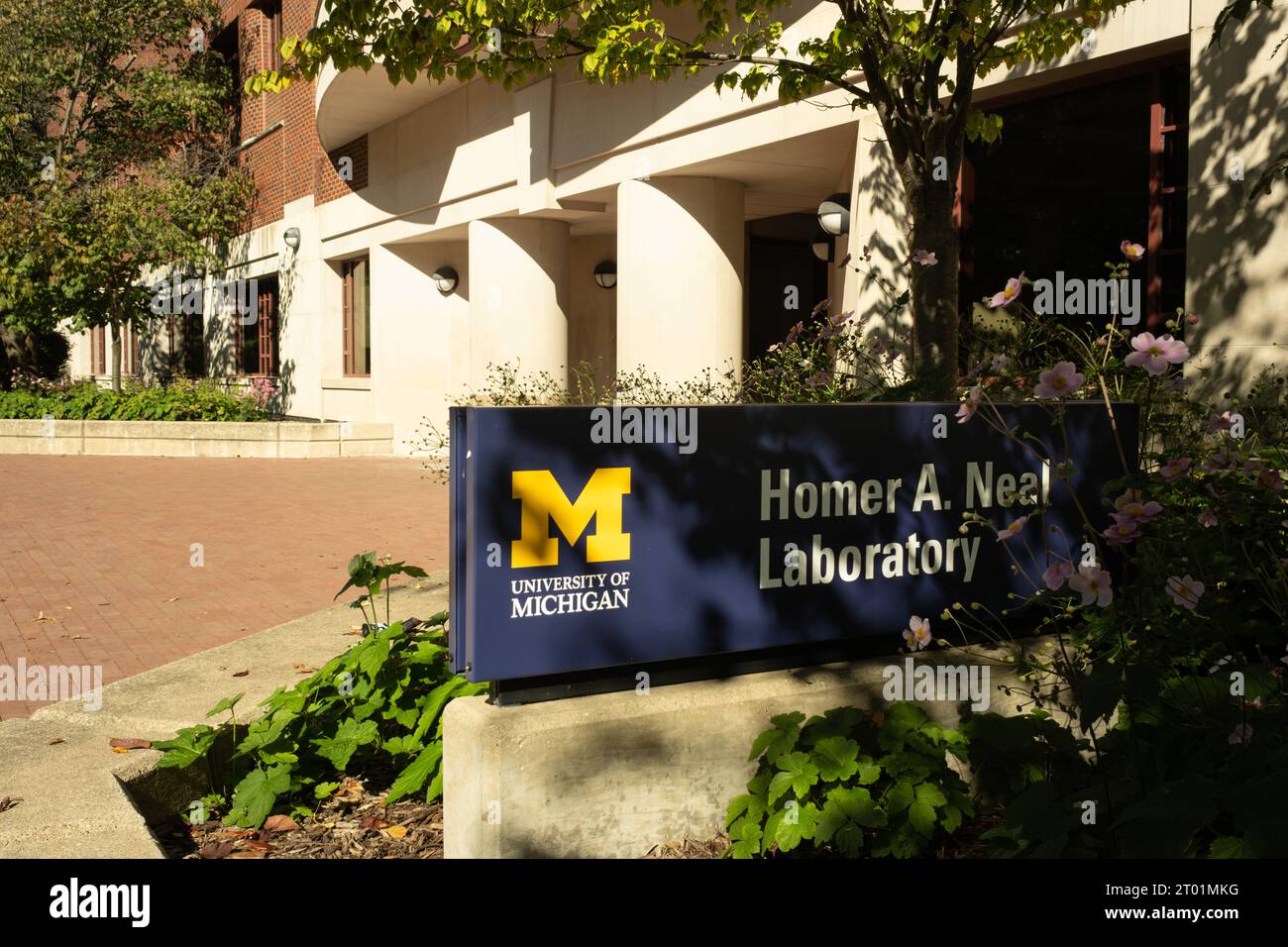 Das Homer A. Neal Laboratory an der University of Michigan Stockfoto