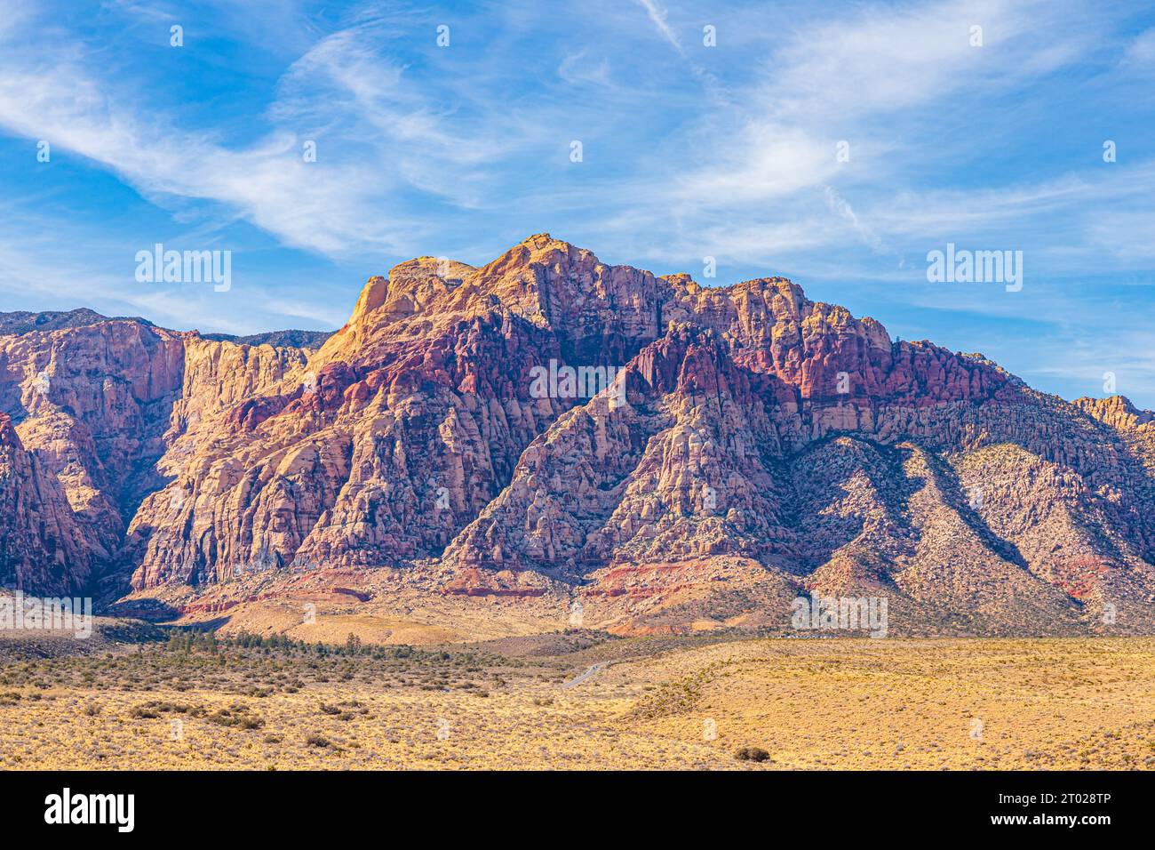 Red Rock Canyon Las Vegas Nevada Stockfoto