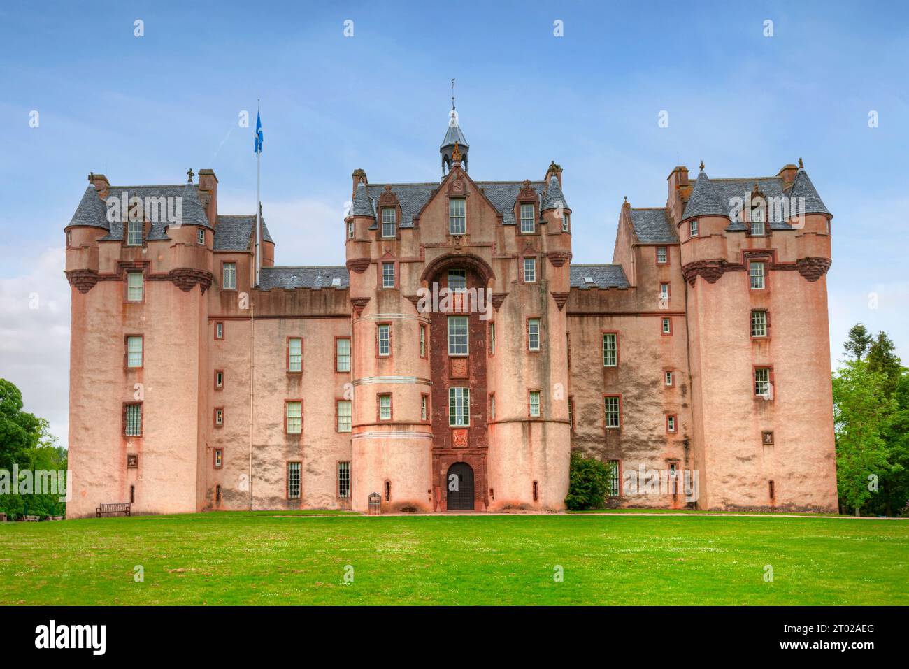 Fyvie Castle in Aberdeenshire, Schottland. Stockfoto