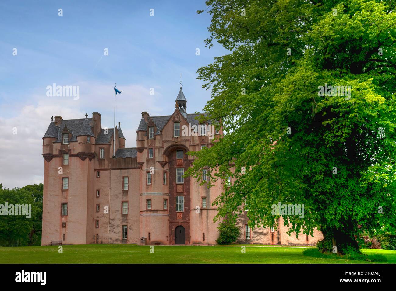 Fyvie Castle in Aberdeenshire, Schottland. Stockfoto