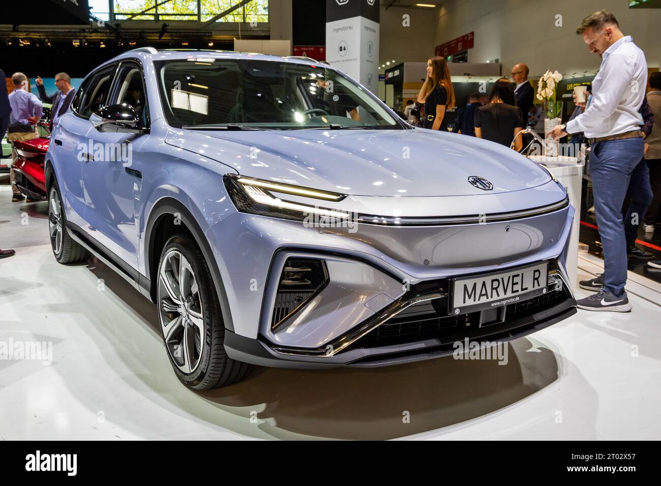 Elektrowagen MG Marvel R auf der IAA Mobility 2023 in München, Deutschland - 4. September 2023. Stockfoto