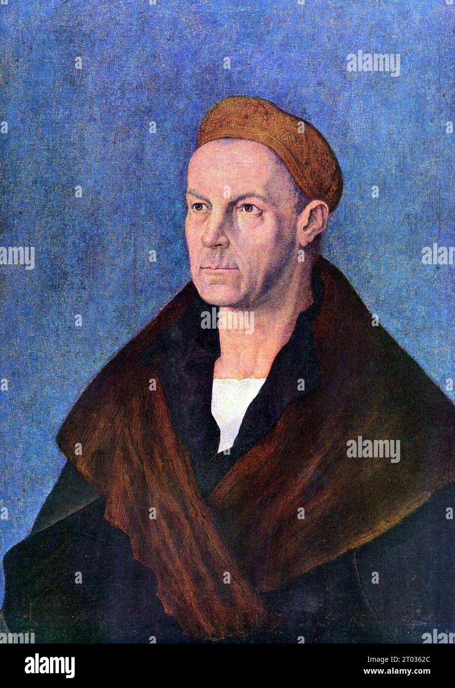 Jakob Fugger von der Lilie (1459–1525), Jakob Fugger der Reiche oder Jakob II., deutscher Kaufmann Stockfoto Jakob Fugger von der Lilie (1459–1525), Jakob Fugger der Reiche oder Jakob II., deutscher Kaufmann Stockfoto