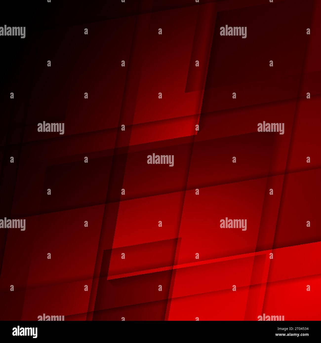 Dunkelroter geometrischer abstrakter Vektor-Hintergrund der Hightech-Technologie Stock Vektor