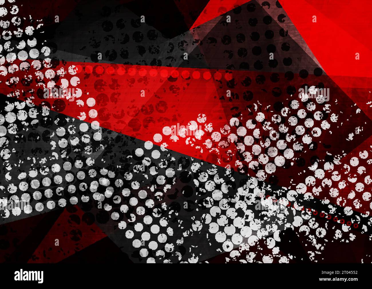 Grunge dunkelroter geometrischer abstrakter Unternehmenshintergrund. Vektorkonzeptkonstruktion Stock Vektor