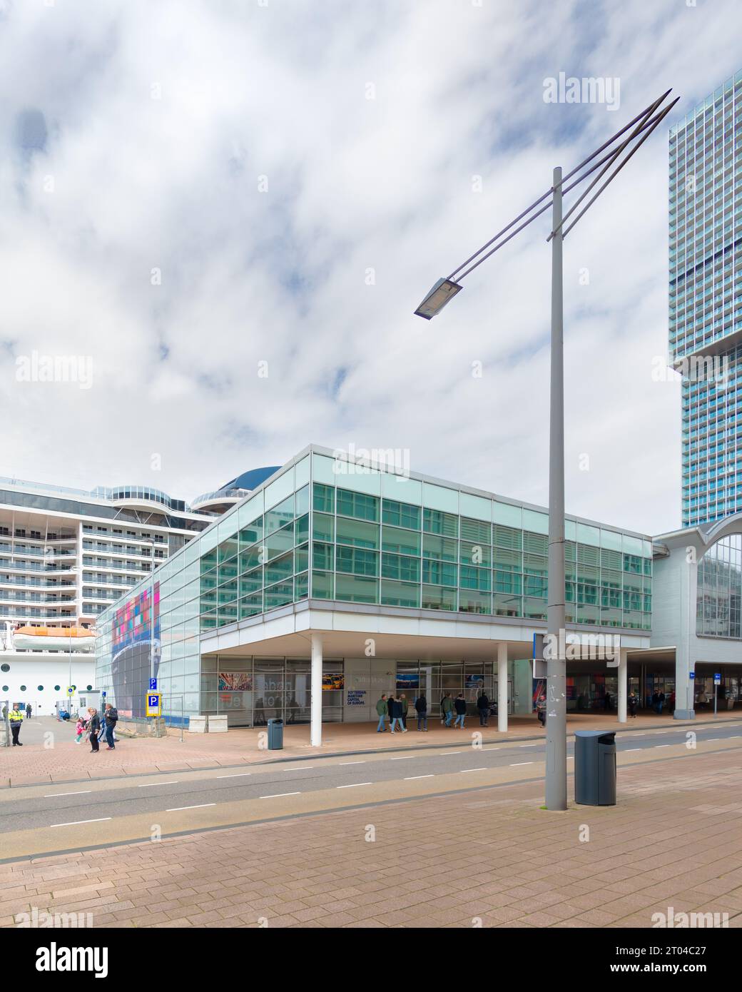 Rotterdam, Niederlande - Marine Simulator Centre von Foster + Partners Stockfoto