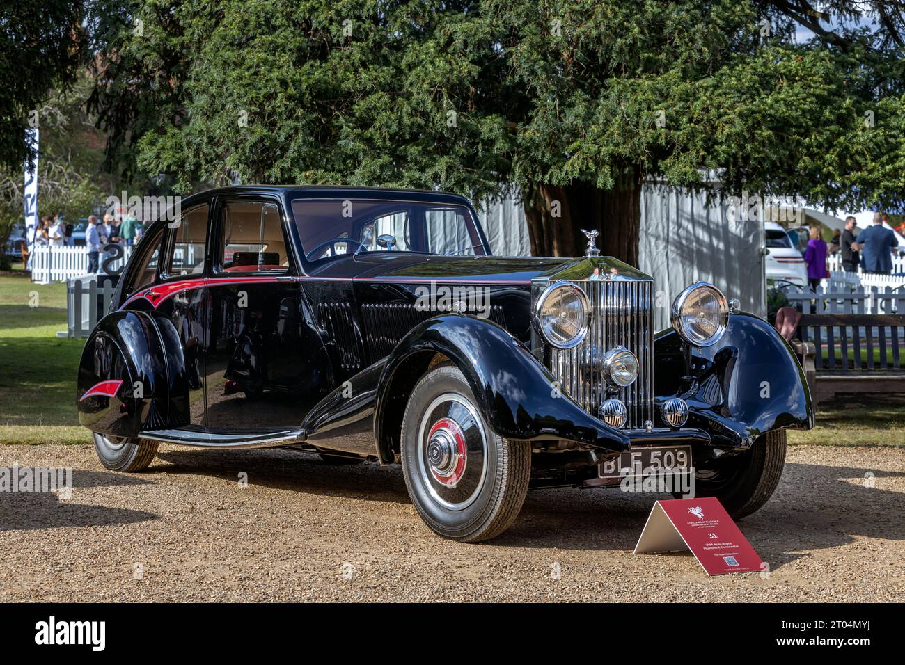 1934 Rolls-Royce Phantom II Continental, Concours of Elegance 2023, Hampton Court Palace, London, Großbritannien Stockfoto