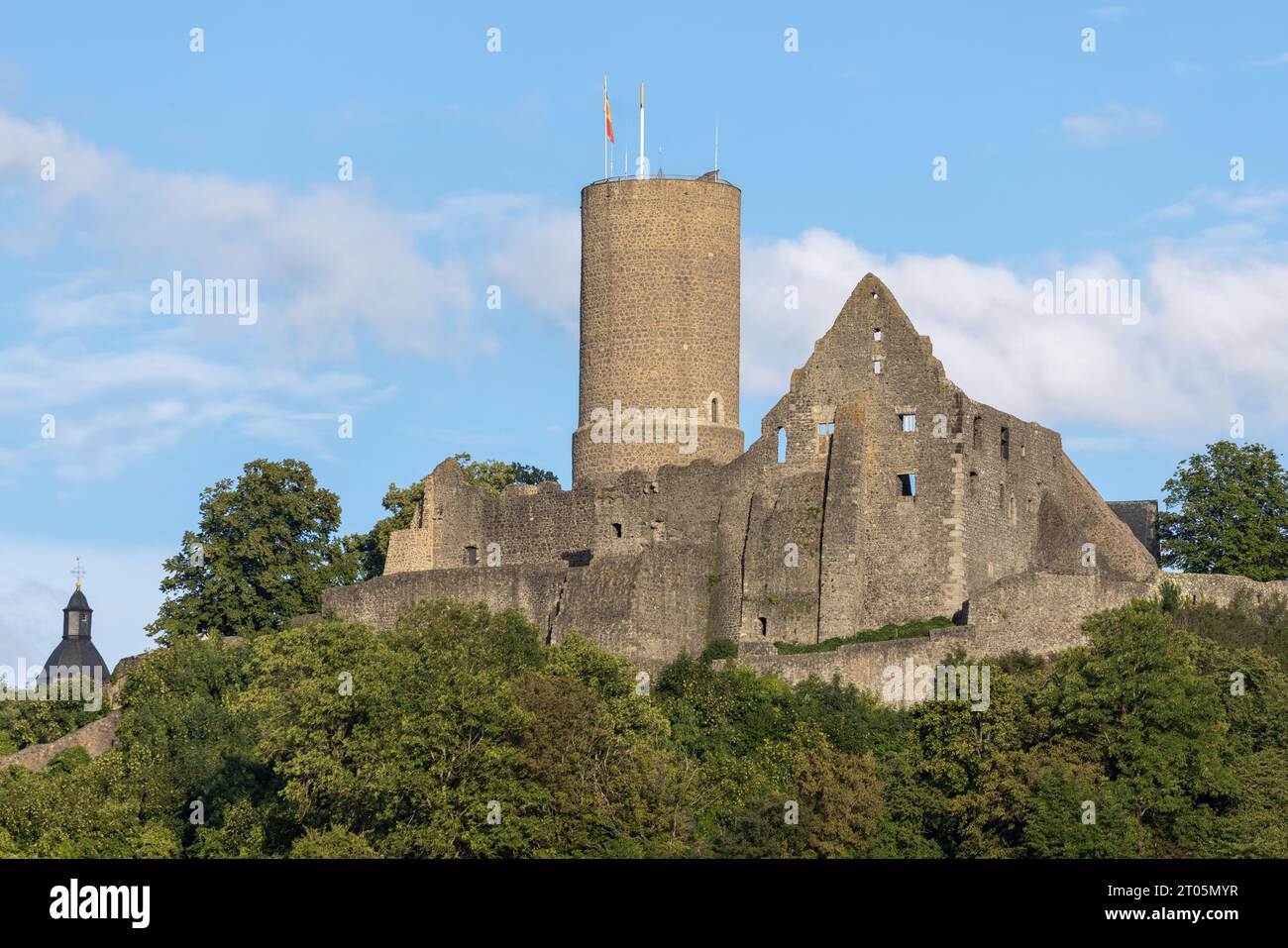 Schloss Gleiberg, Wettenberg, Hessen, Deutschland Stockfoto