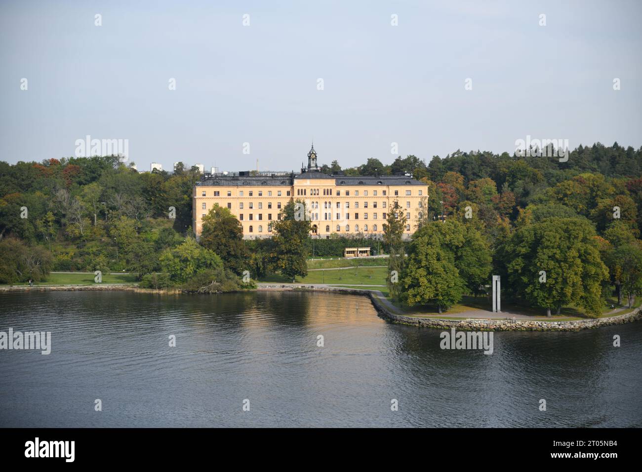 Bootstour nach Stockholm in Schweden Stockfoto