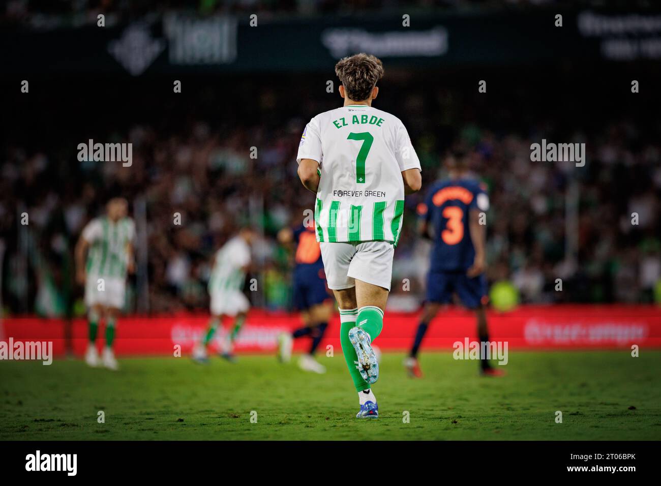 EZ ABde während des Spiels La Liga 23/24 zwischen Real Betis und Valencia CF im Estadio Benito Villamarin, Sevilla. (Maciej Rogowski) Stockfoto