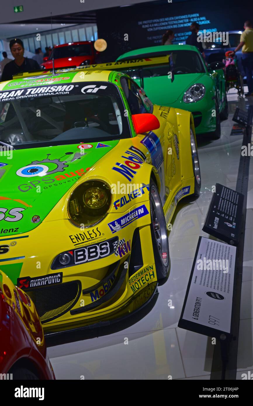 Porsche-Manthey Racing 997 GT3 RSR Stockfoto