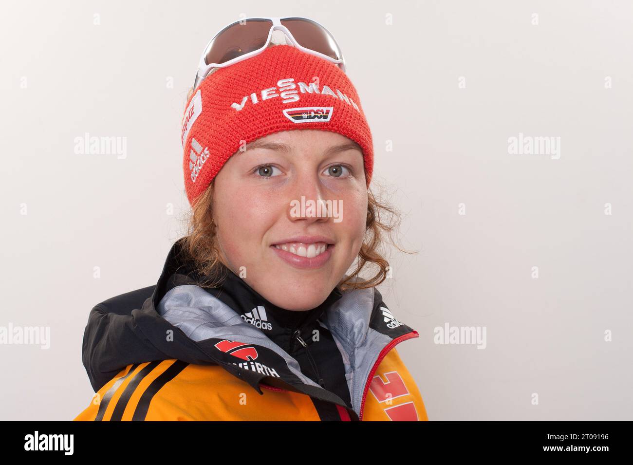 Laura Dahlmeier Biathlon in Hochfilzen, Österreich am 05.12.2013 Stockfoto