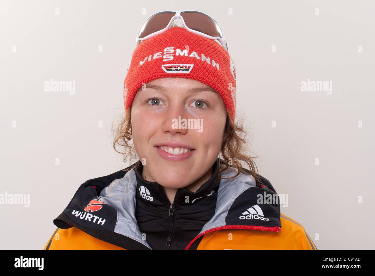 Laura Dahlmeier Biathlon in Hochfilzen, Österreich am 05.12.2013 Stockfoto