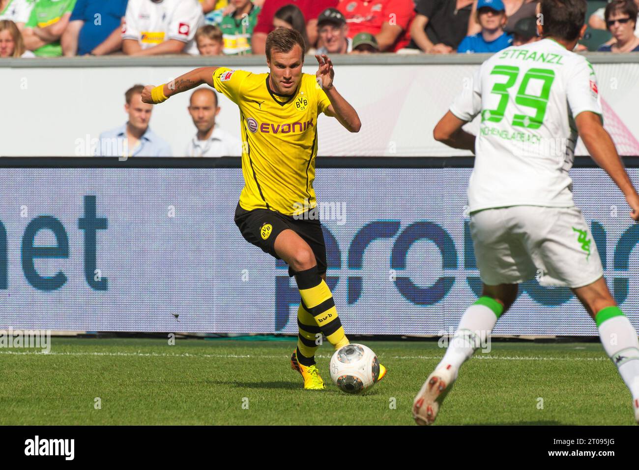 Kevin Großkreutz (19 - Bor. Dortmund) Aktion Telekom Cup 2013 in Mönchengladbach, Deutschland am 20.07.2013 Stockfoto