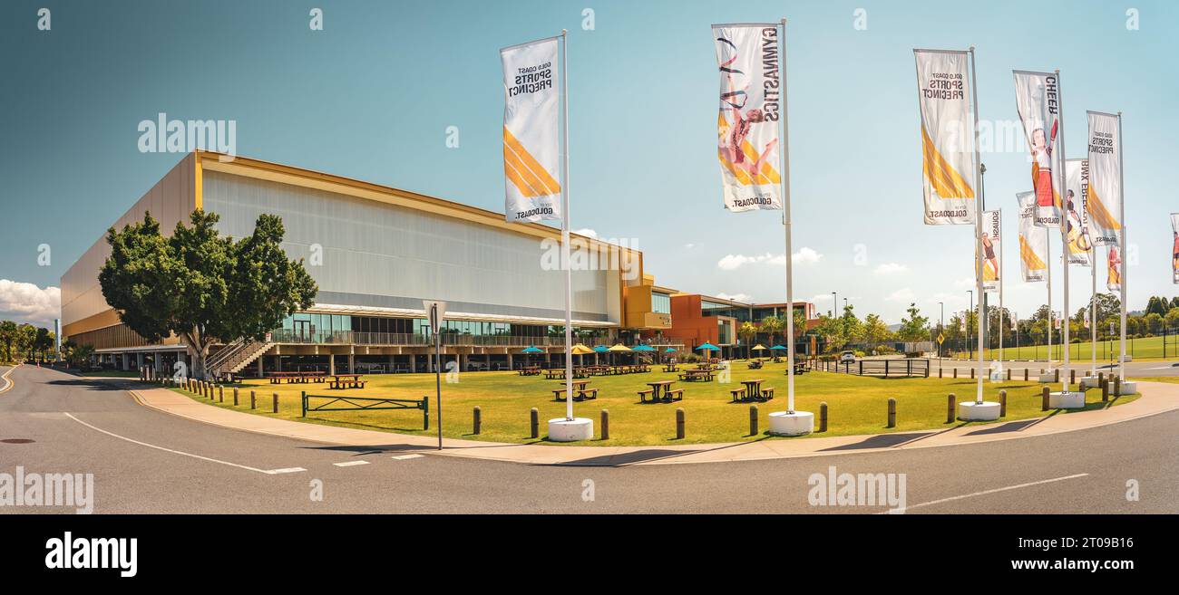 Gold Coast, QLD, Australien - Gold Coast Sport- und Freizeitzentrum Stockfoto